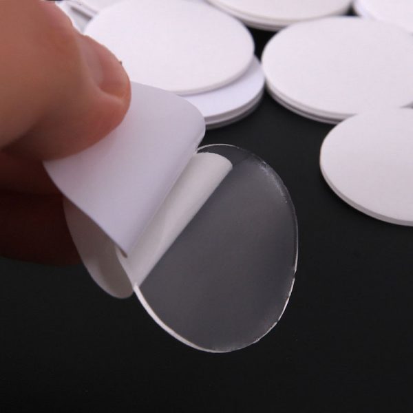Transparent Round 20 50mm Acrylic Double sided Adhesive for Fixing Automobile Parts no mark Adhesive Strong 1 - Nano Tape