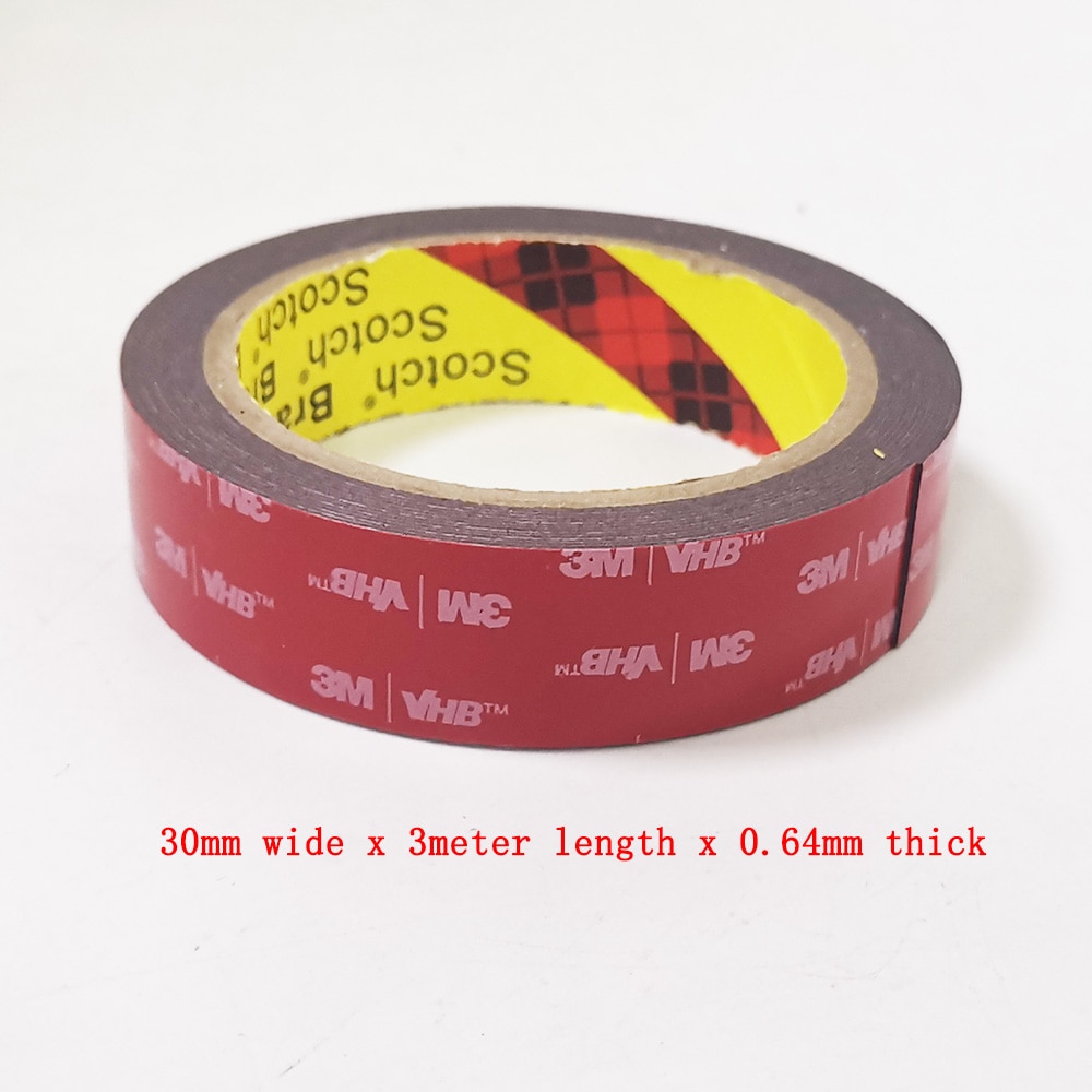 3m Vhb Black Double Sided Nano Tape Nano Tape